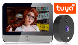 Беспроводные видеоглазки Tuya